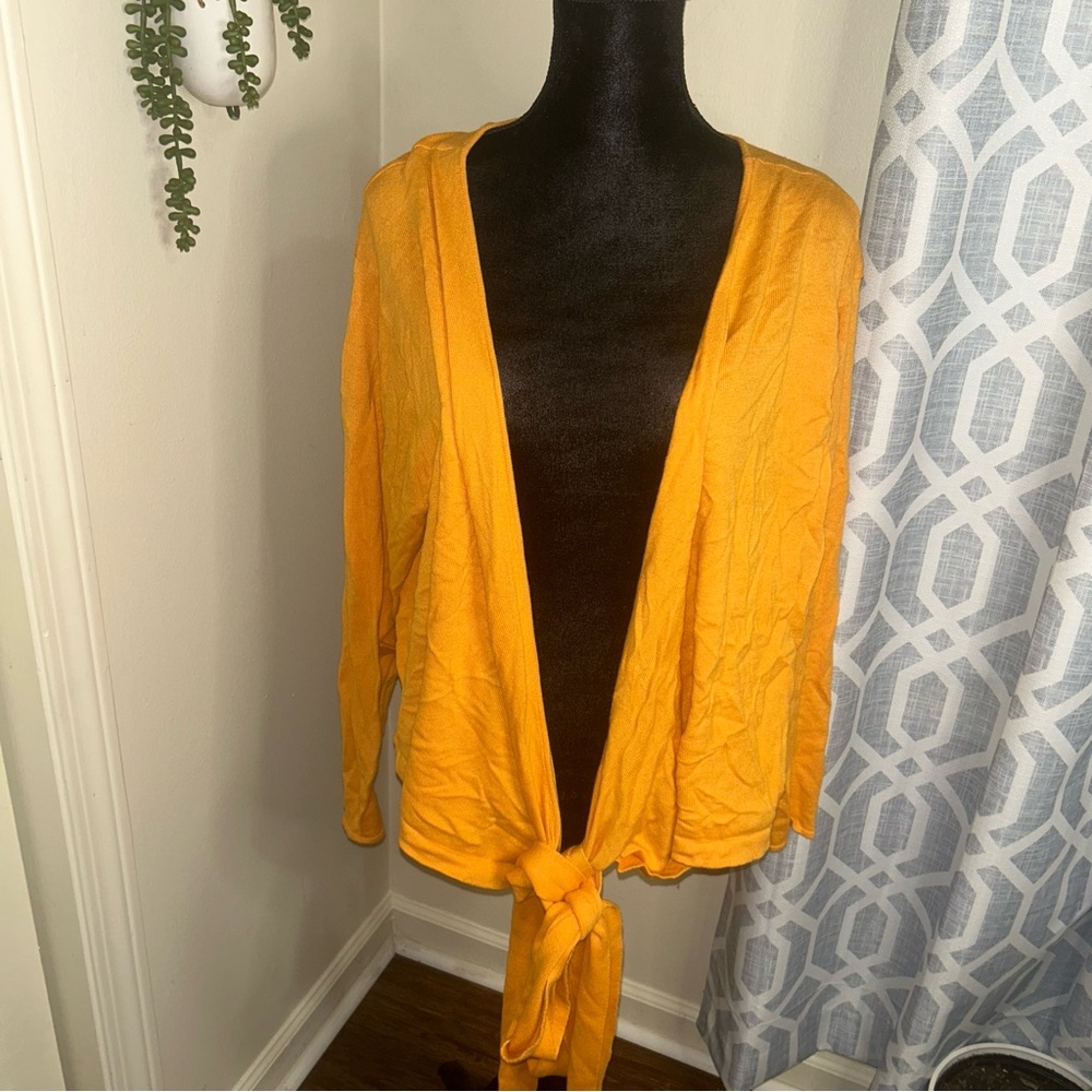 Eloquii Vibrant Yellow Knit Top